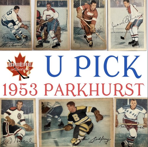 1953 parkhurst pick hockey - 1953,