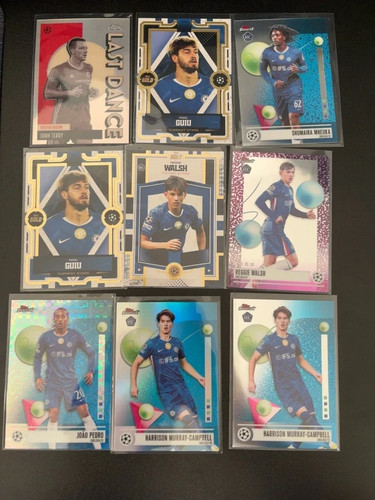 Lotto carte topps - carte, chelsea